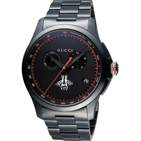 gucci automatic chronograph|Gucci g chrono watch black.